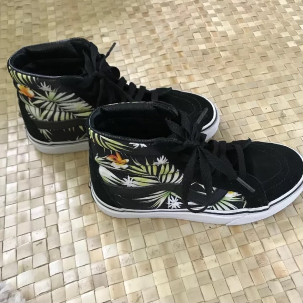 Vans SK8-Hi Reissue, Decay Palms, Sz 6, Worn Once